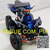 Mini Quadriciclo Thor 1000w Eletrico  48 Volts  Criança E Adulto   suporta 120 kg